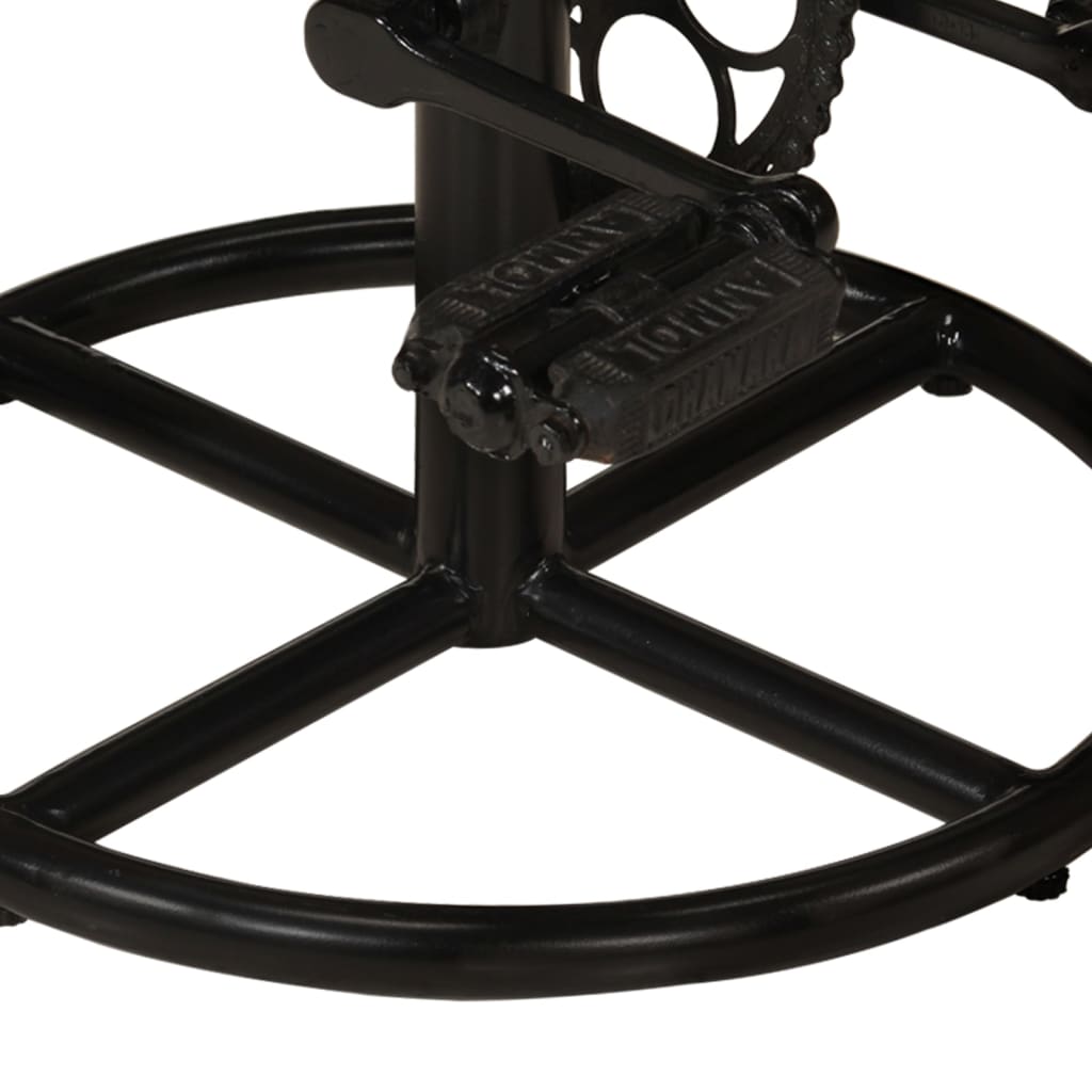 Tabourets de bar lot de 2 bois massif de récupération - XIOS