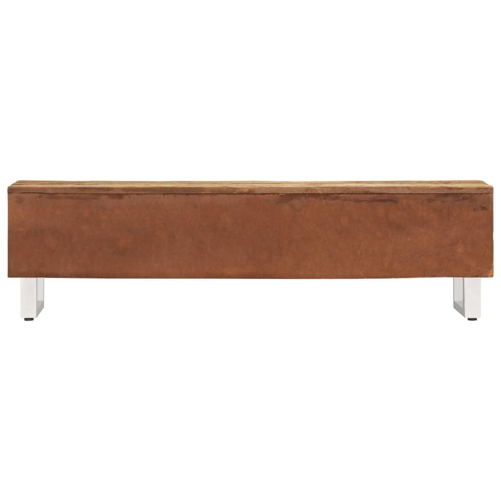 Meuble TV Bois de récupération massif 140x30x40 cm - XIOS