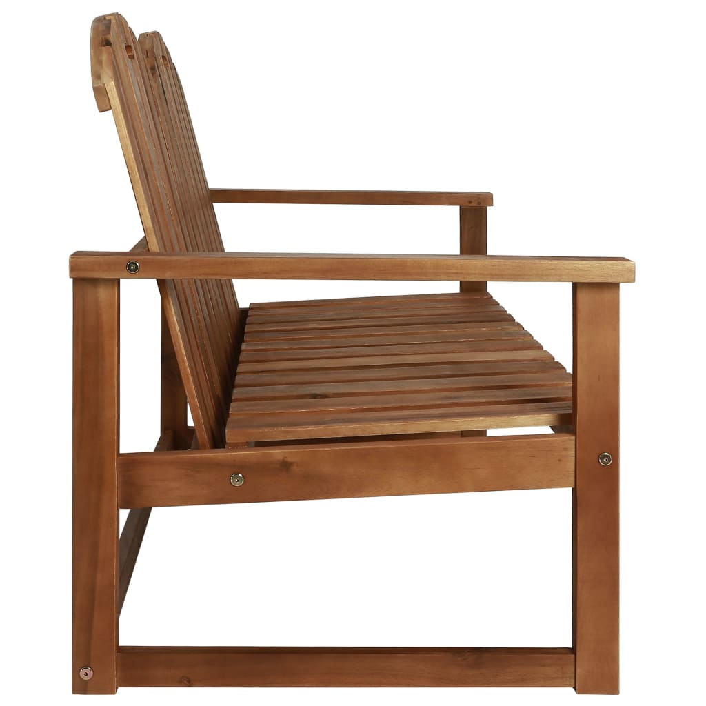 Salon de jardin 4 pcs bois d'acacia solide - XIOS