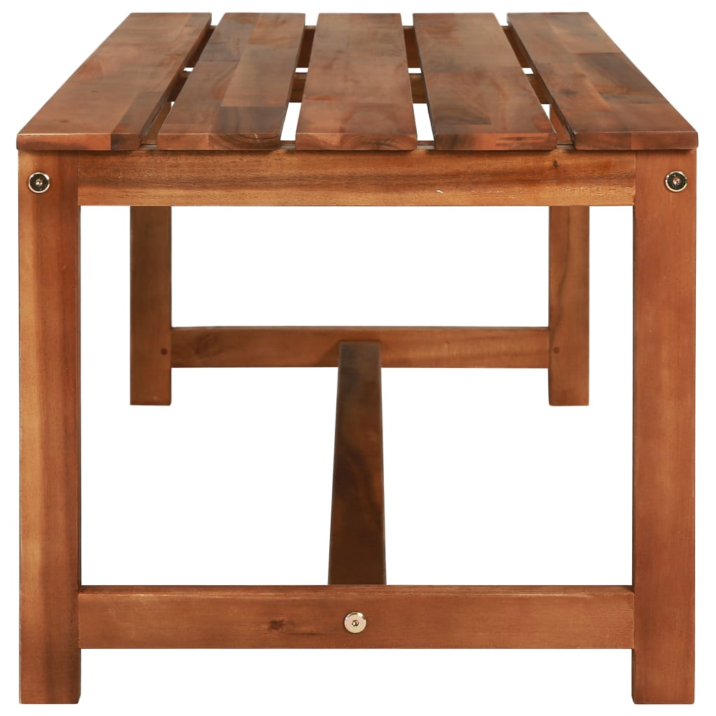 Salon de jardin 4 pcs bois d'acacia solide - XIOS