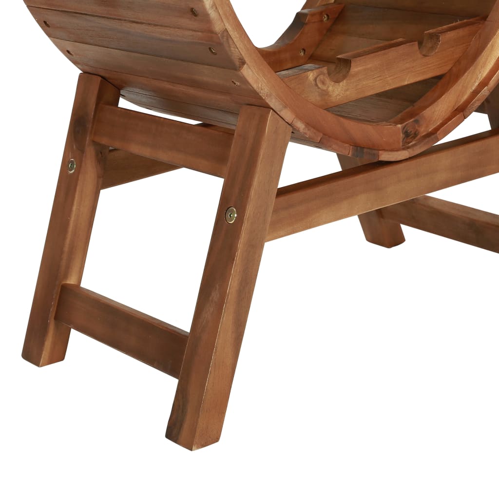 Casier à bouteilles 13 bouteilles Bois d'acacia massif - XIOS