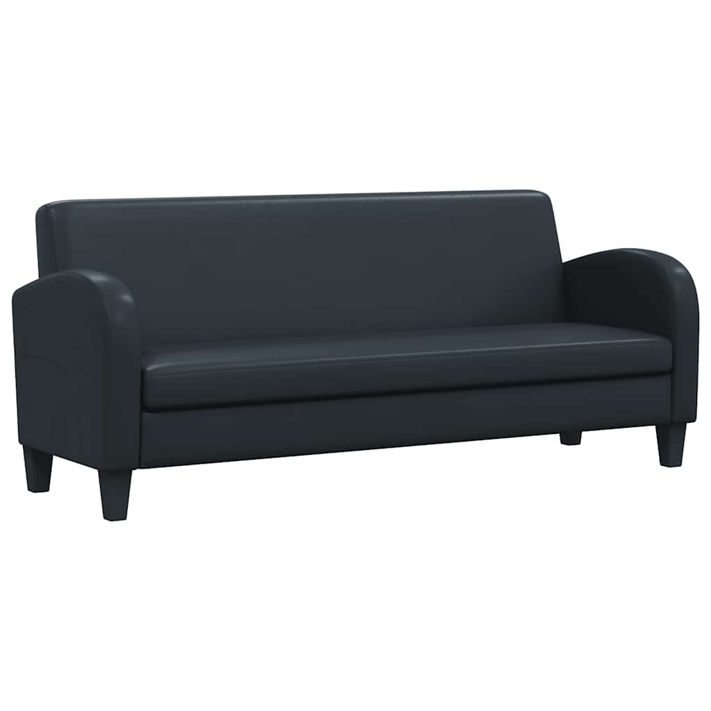 Ensemble de canapés 2 pcs cuir synthétique noir - XIOS