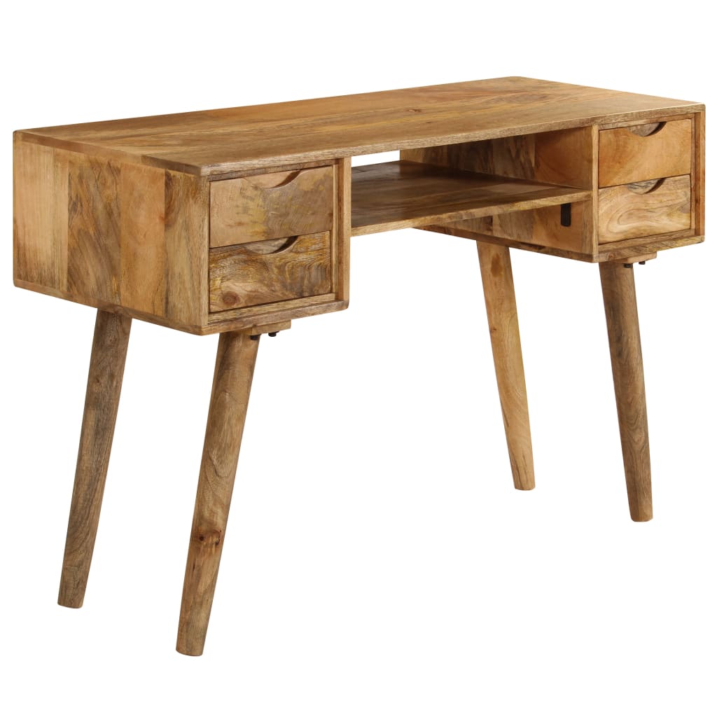 Bureau Bois de manguier massif 115 x 47 x 76 cm - XIOS