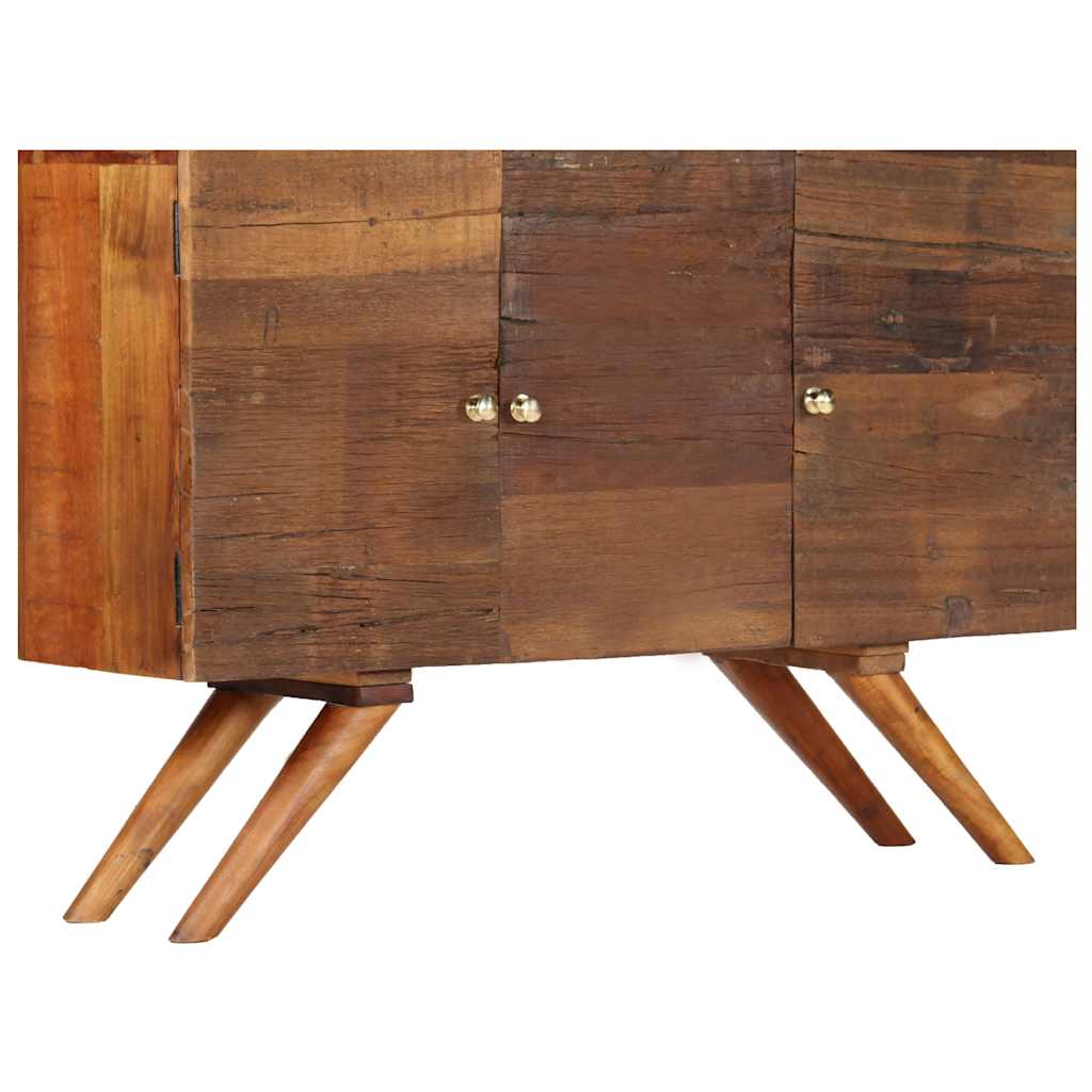 Buffet Bois recyclé massif 110x30x75 cm Marron