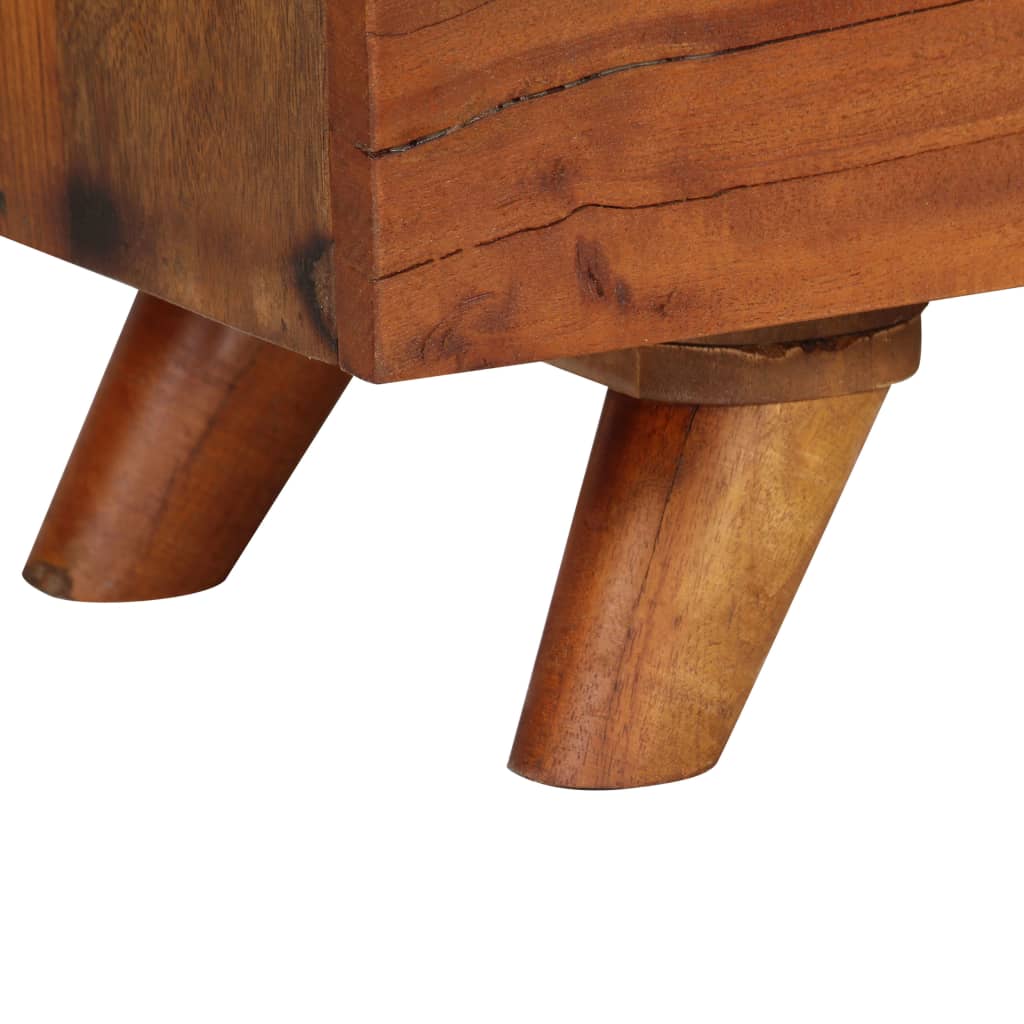 Meuble TV Bois de récupération solide 140x30x40 cm - XIOS