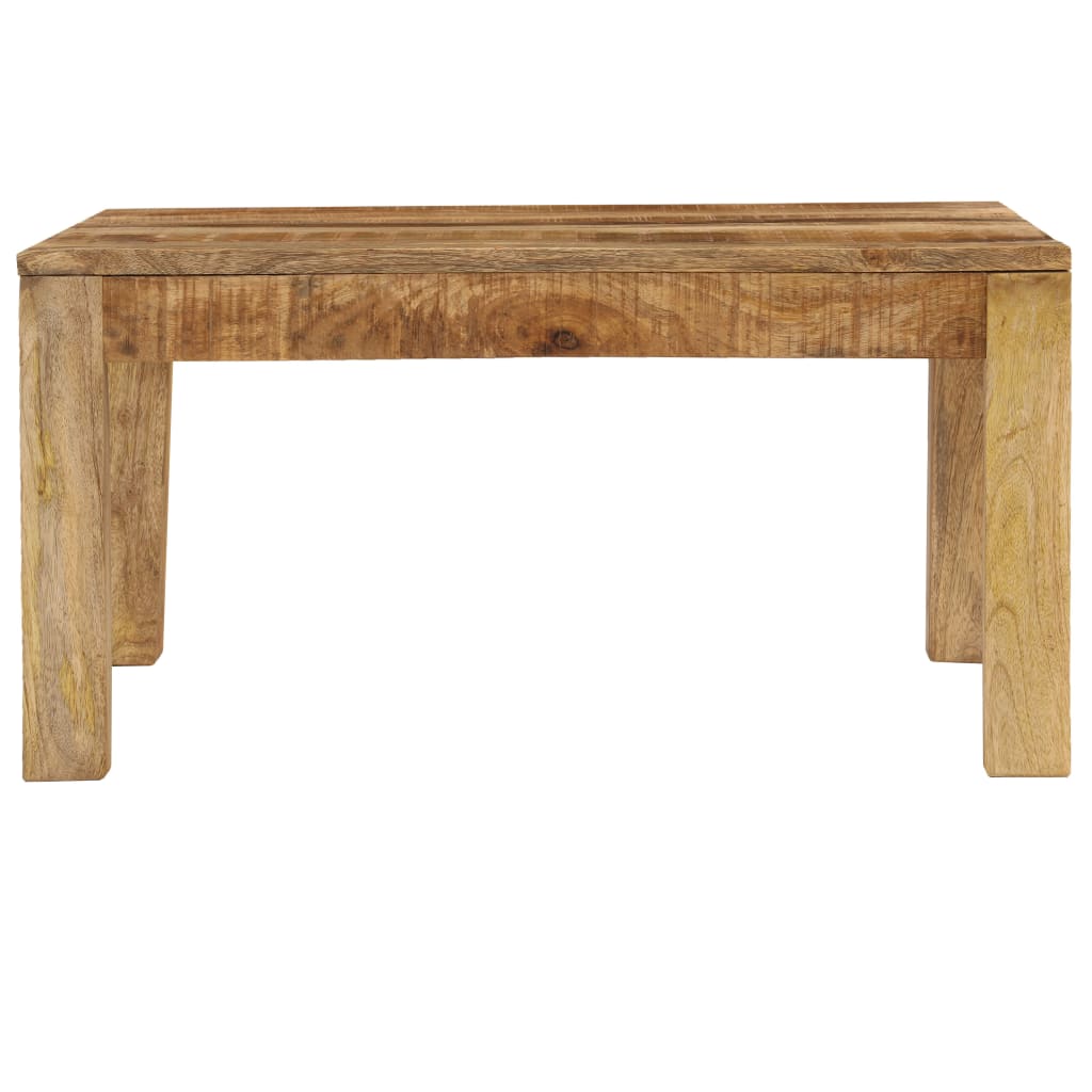 Table basse 80x80x40 cm Bois de manguier massif - XIOS