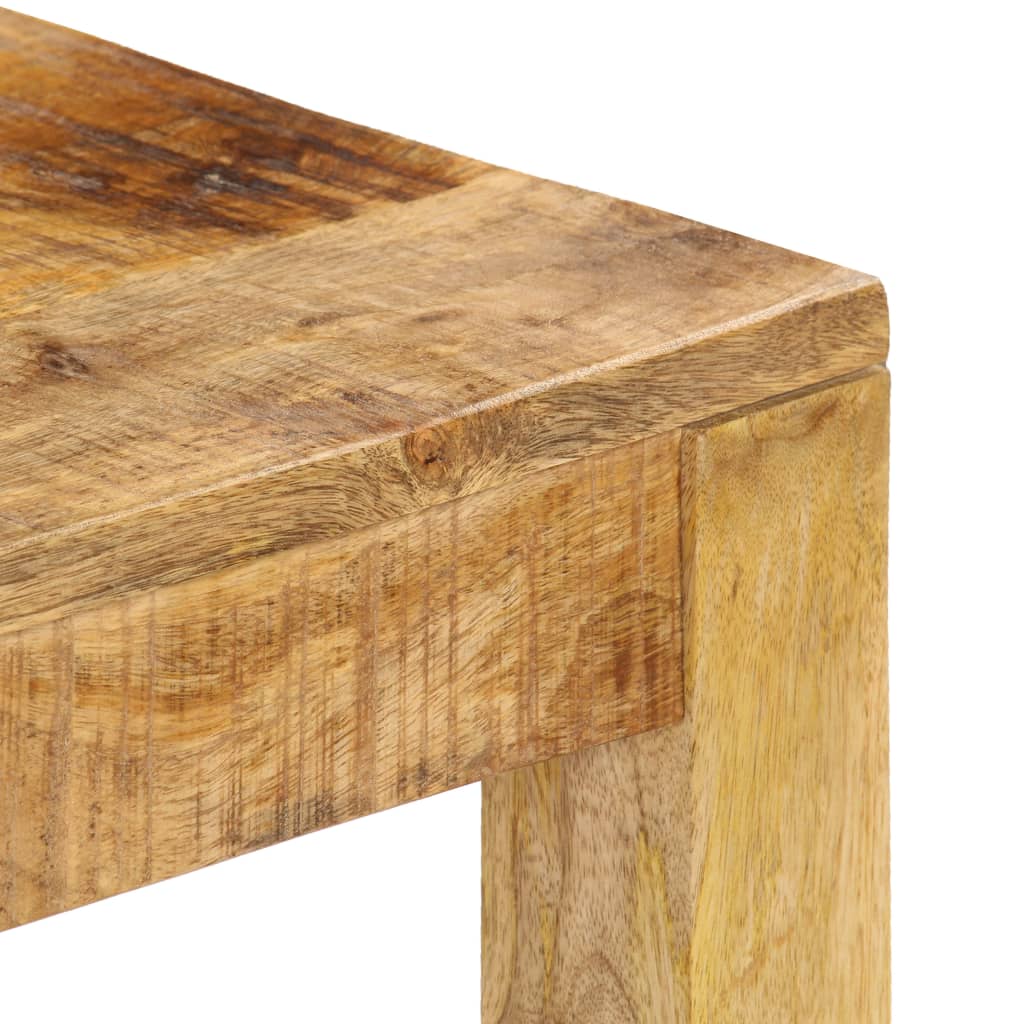 Table basse 80x80x40 cm Bois de manguier massif - XIOS
