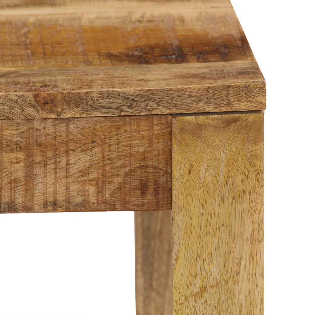 Table basse 80x80x40 cm Bois de manguier massif - XIOS
