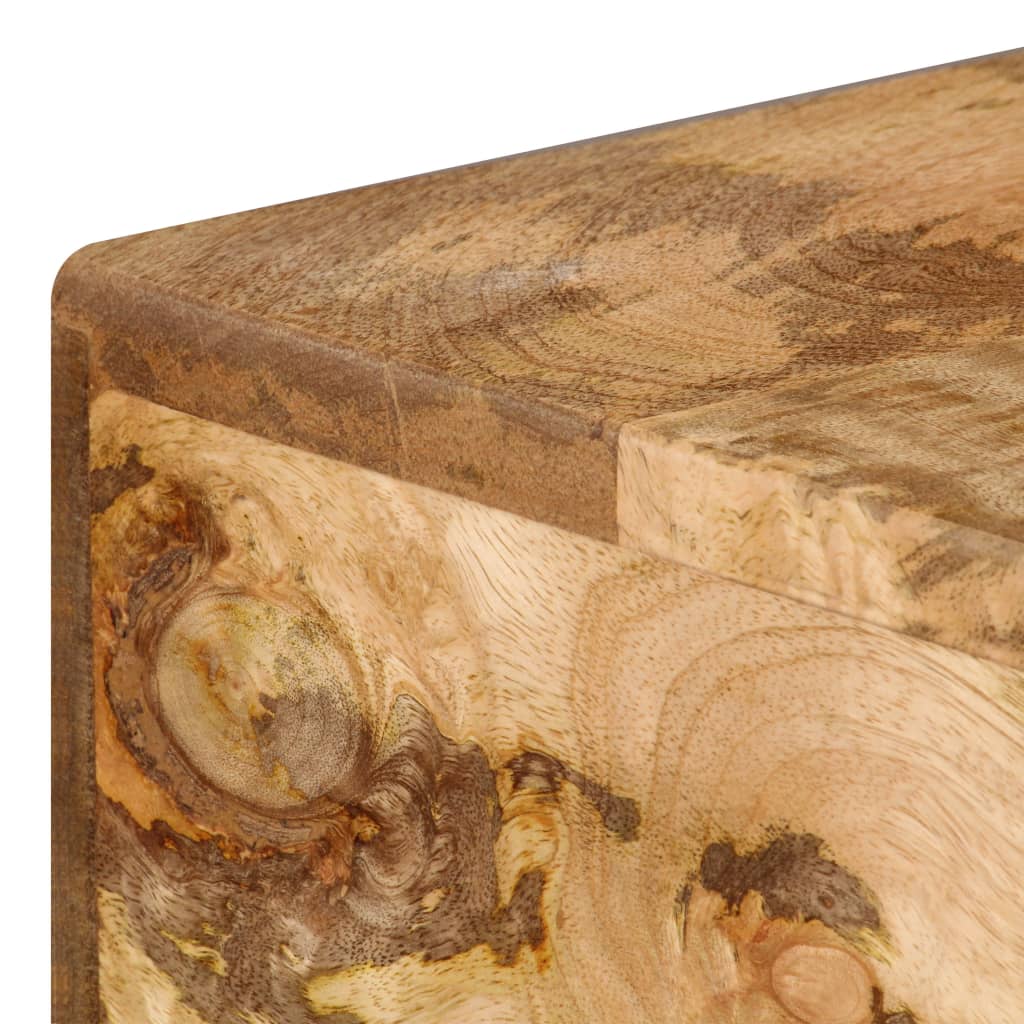 Bureau avec tiroirs Bois solide de manguier 110x50x76 cm - XIOS
