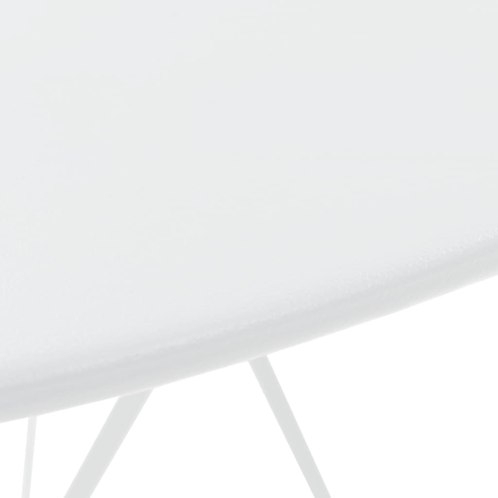 Mobilier de bistro 3 pcs Acier Blanc - XIOS