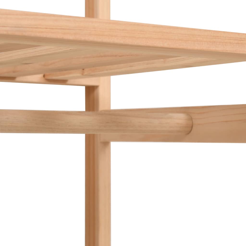 Garde-robe à 3 niveaux 110 x 40 x 170 cm - XIOS