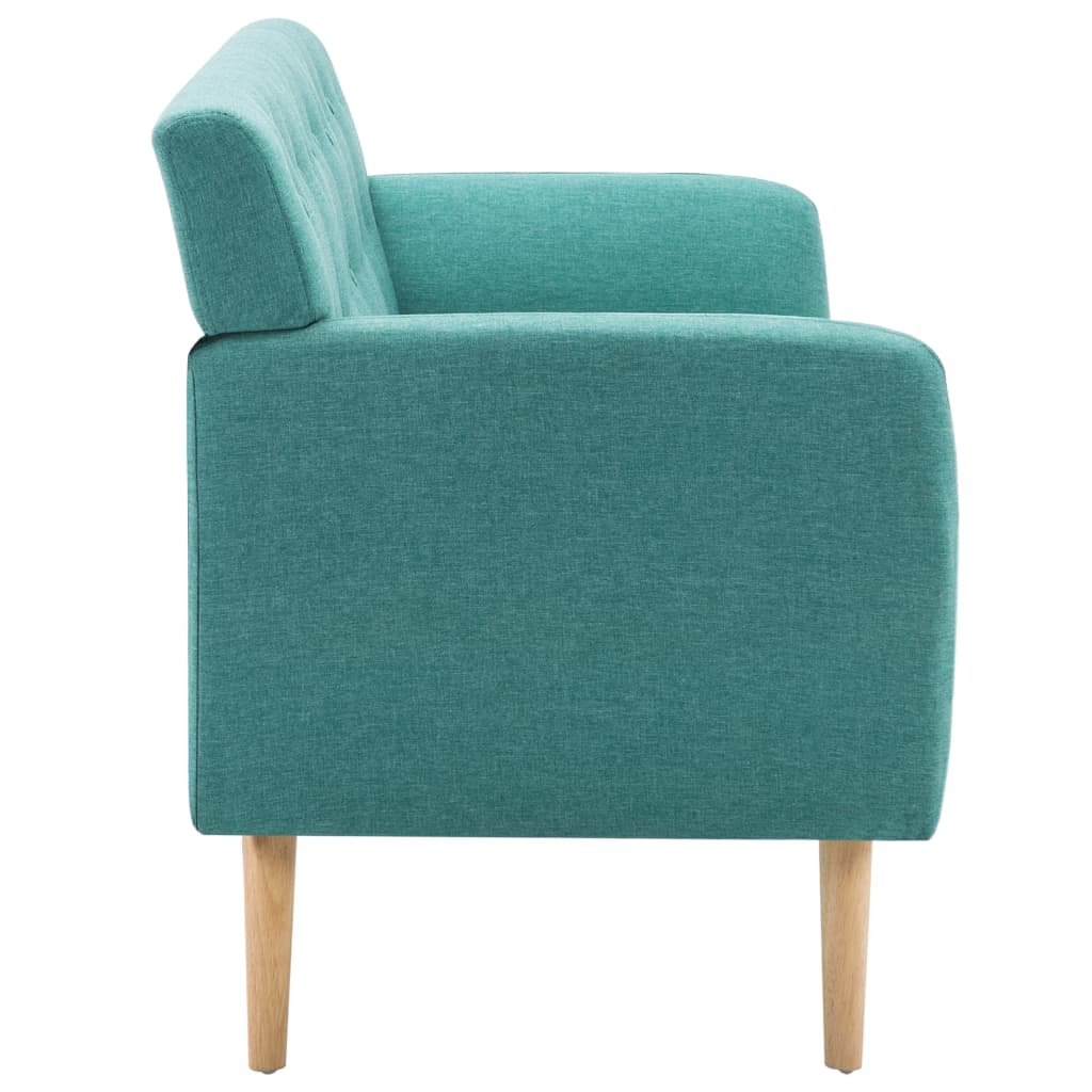 Canapé à 3 places revêtement en tissu 172x70x82 cm vert - XIOS