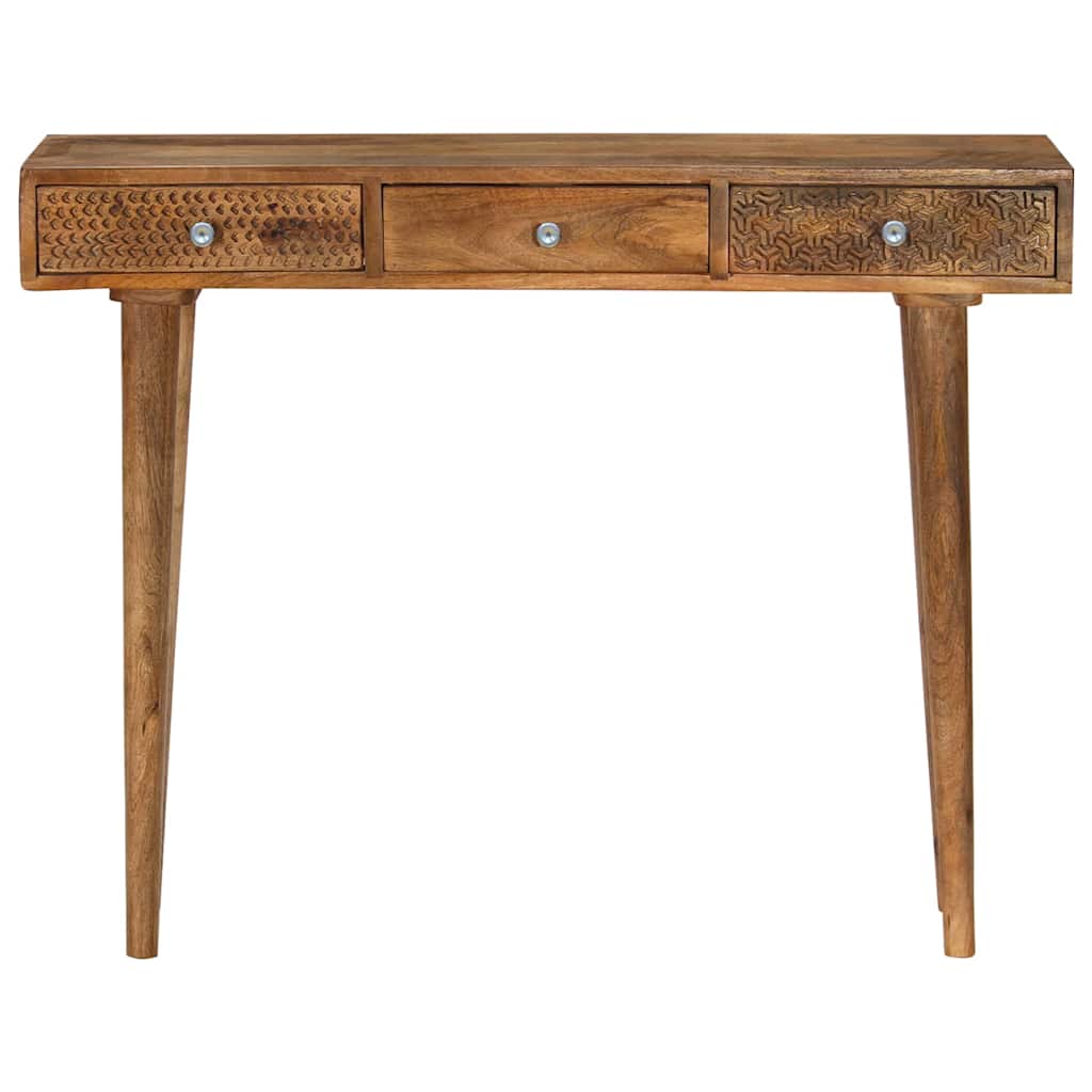 Table console Bois de manguier massif 102x30x79 cm - XIOS