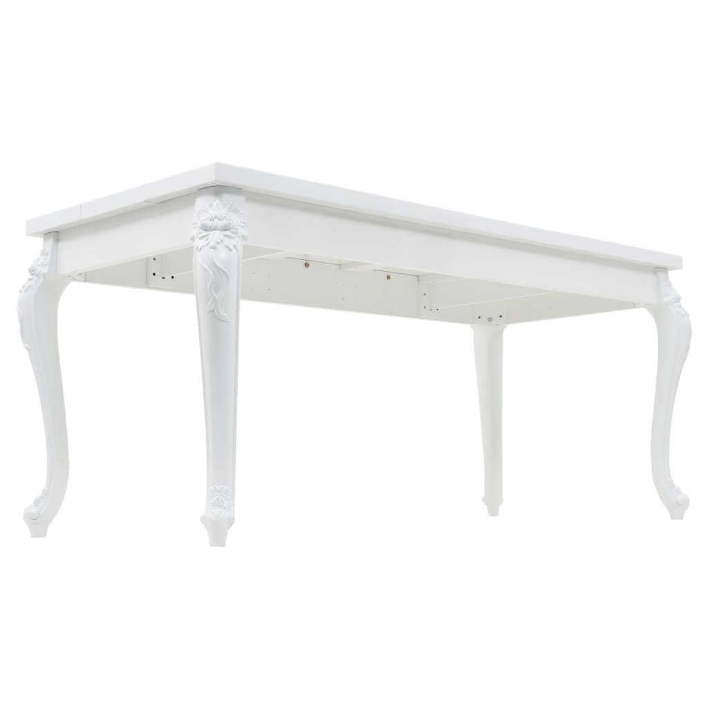 Table à manger 179x89x81 cm Blanc brillant - XIOS