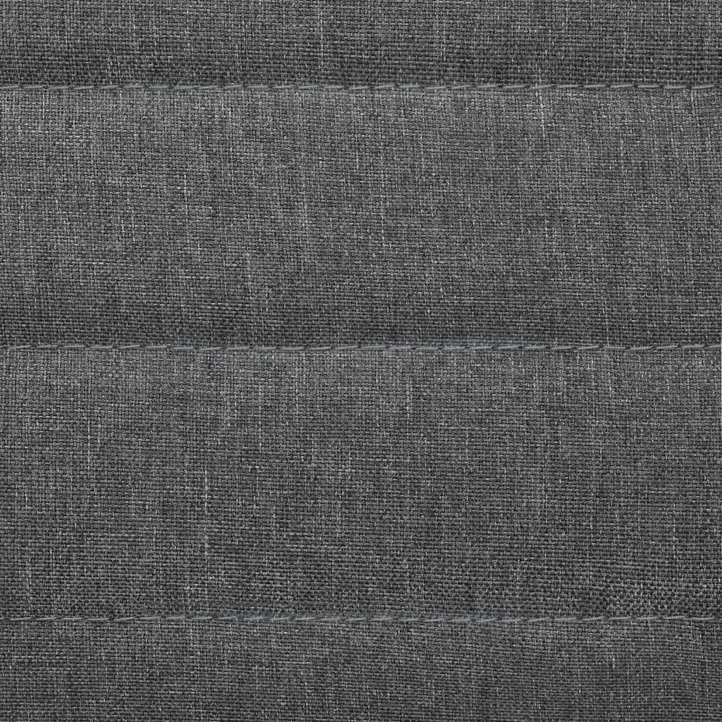 Chaises à manger lot de 6 gris clair tissu - XIOS