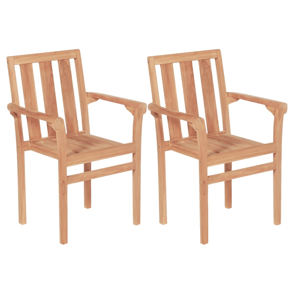 Ensemble de bistro de jardin 3 pcs teck solide - XIOS