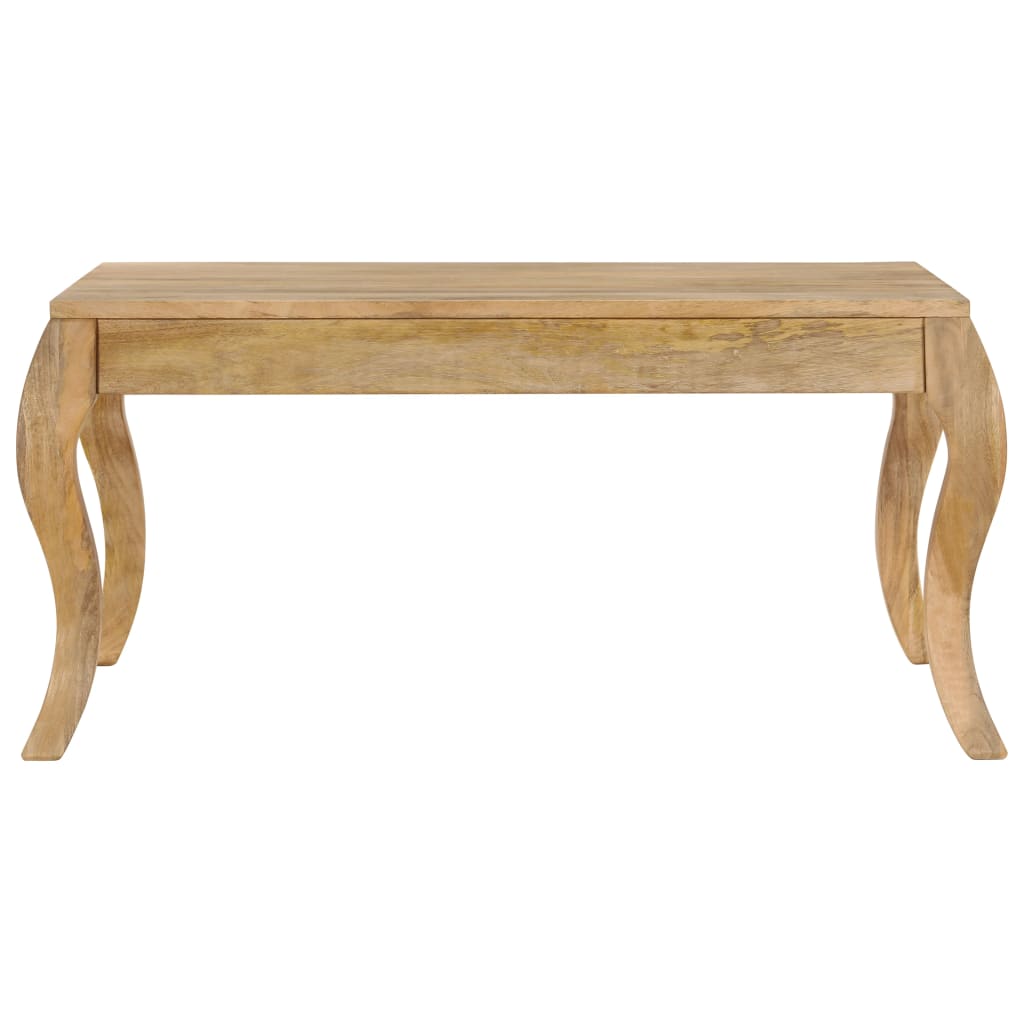 Table basse 80x80x40 cm Bois de manguier massif - XIOS