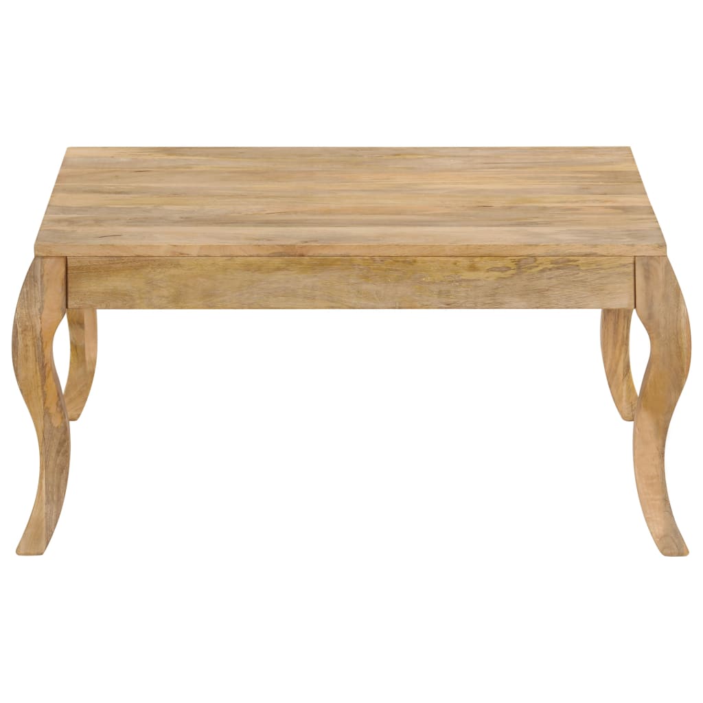 Table basse 80x80x40 cm Bois de manguier massif - XIOS