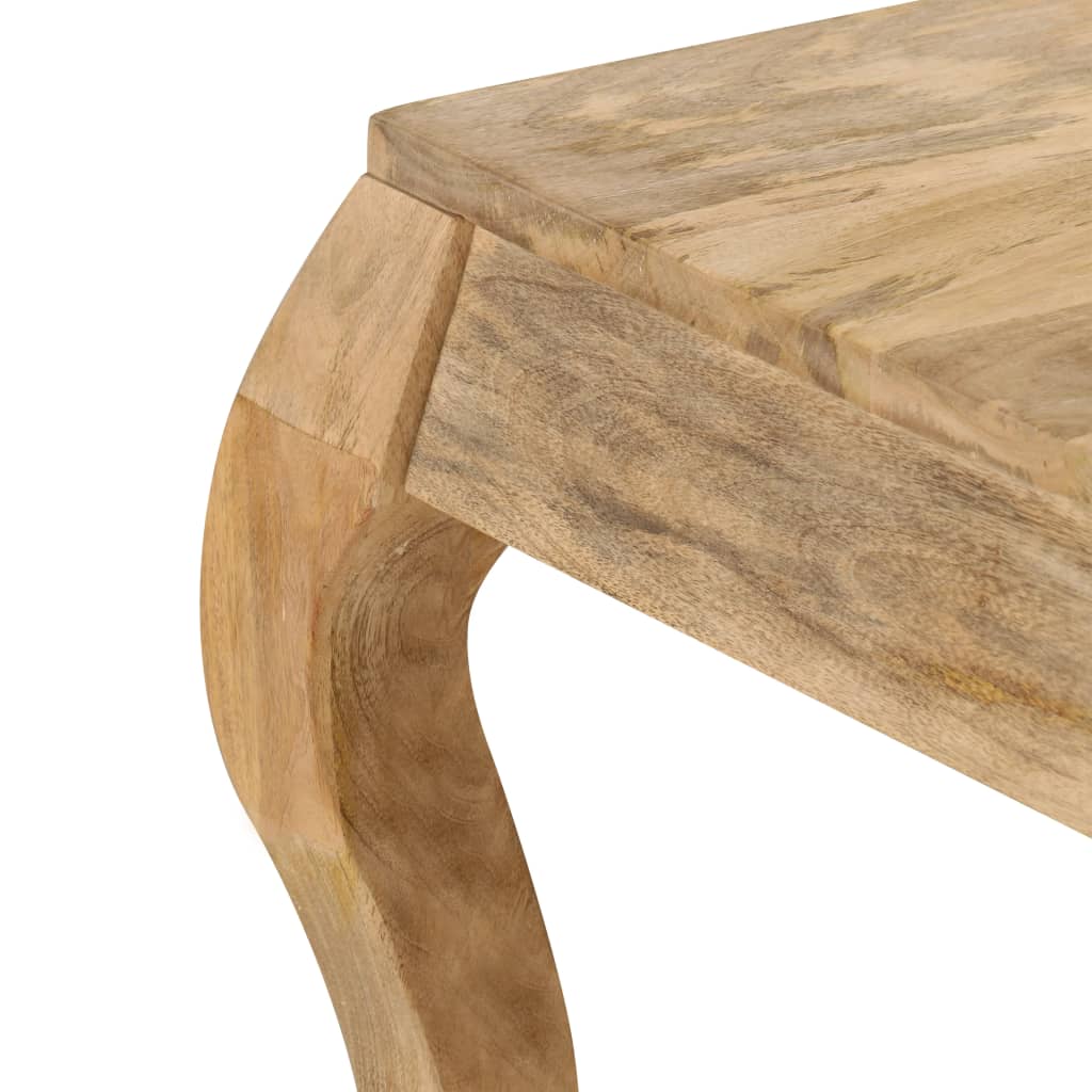 Table basse 80x80x40 cm Bois de manguier massif - XIOS