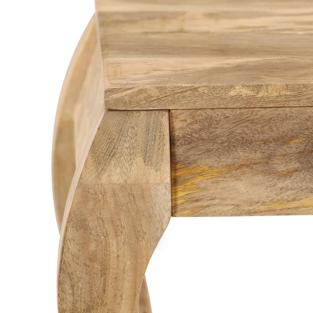 Table d'appoint 45x45x40 cm Bois de manguier massif - XIOS