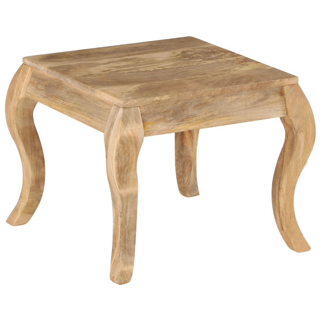 Table d'appoint 45x45x40 cm Bois de manguier massif - XIOS