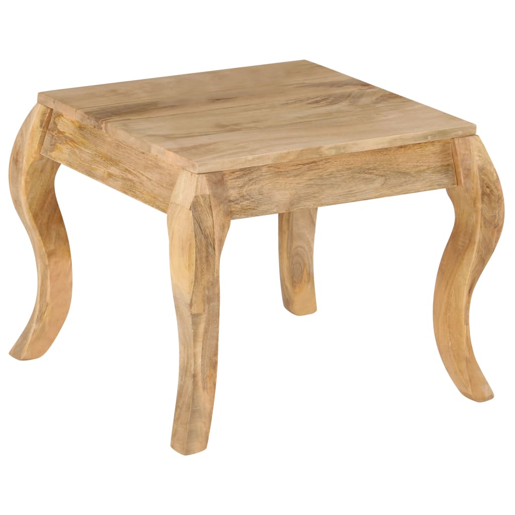 Table d'appoint 45x45x40 cm Bois de manguier massif - XIOS