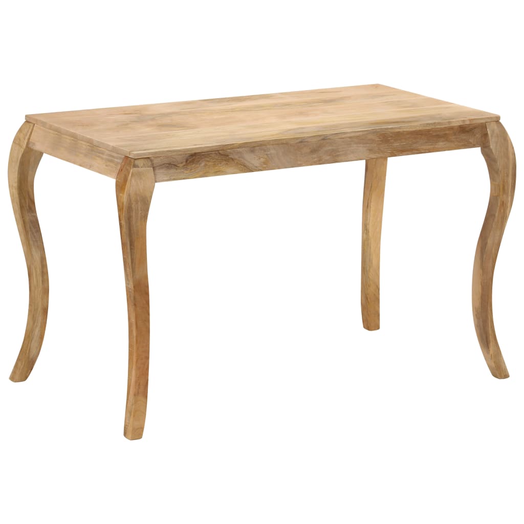 Table de salle à manger 118x60x76 cm Bois de manguier massif