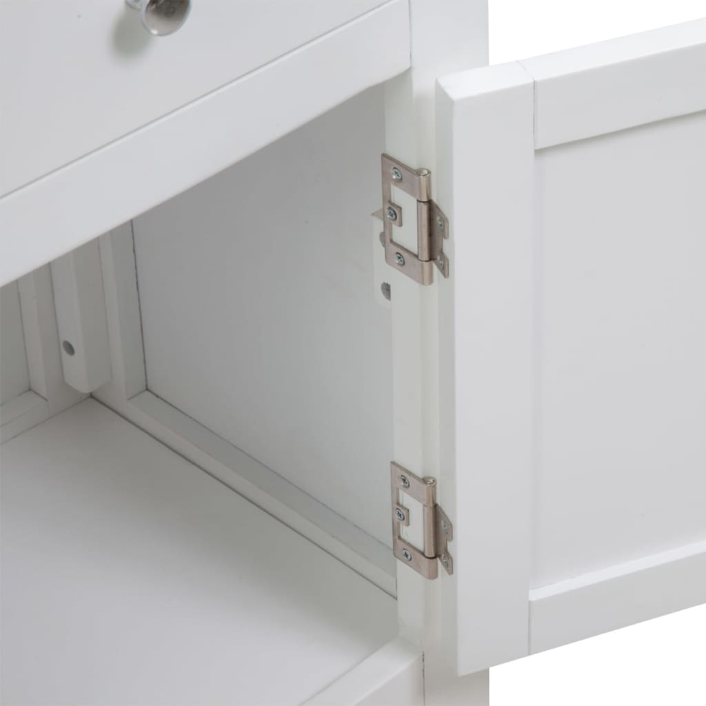 Buffet 90x33,5x83 cm Bois de chêne massif - XIOS