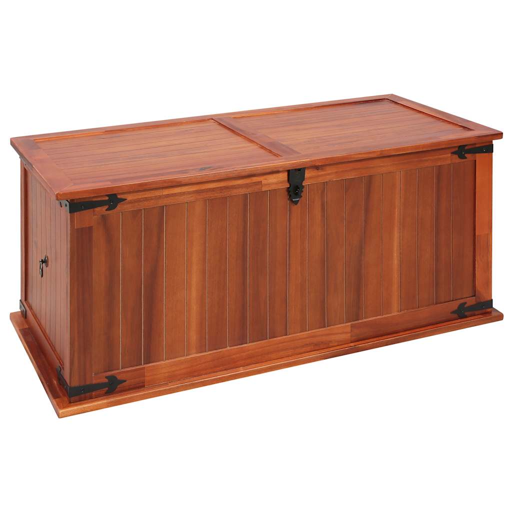 Coffre de rangement 79x34x32 cm Bois d'acacia solide - XIOS