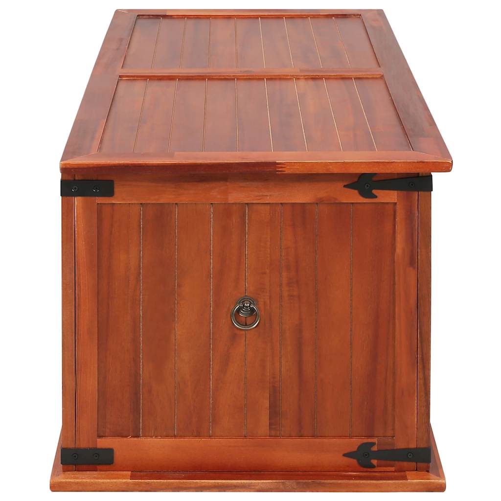 Coffre de rangement 79x34x32 cm Bois d'acacia solide - XIOS