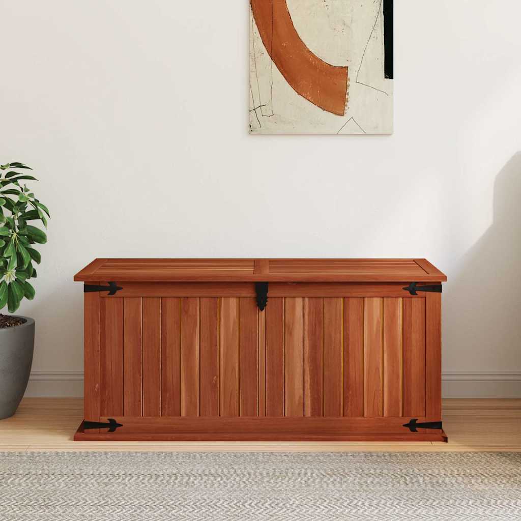 Coffre de rangement 90x45x40 cm Bois d'acacia solide - XIOS