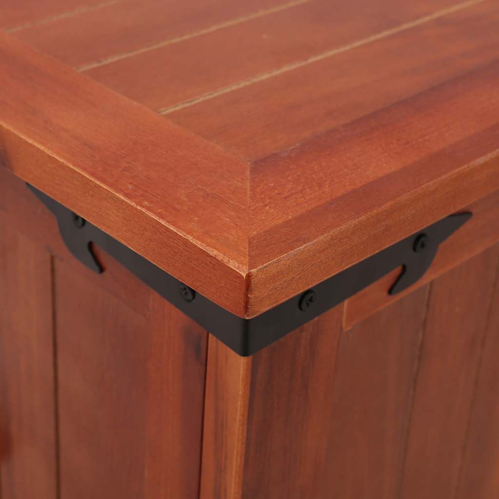 Coffre de rangement 90x45x40 cm Bois d'acacia solide - XIOS