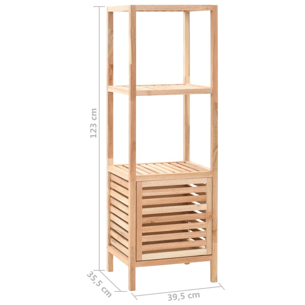 Armoire de salle de bain Bois de noyer 39,5x35,5x123 cm - XIOS