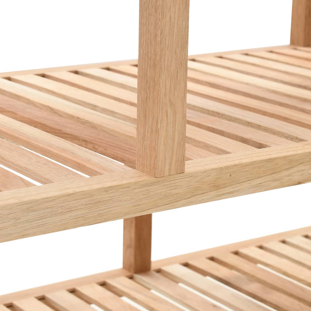 Étagère de salle de bain Bois de noyer massif 100x40x65 cm - XIOS