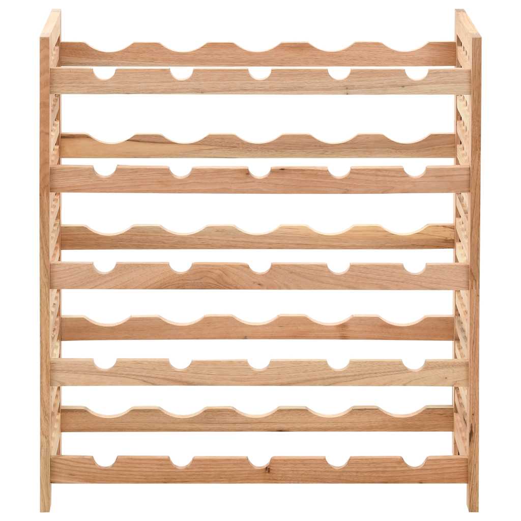 Casier à bouteilles pour 25 bouteilles Bois de noyer 63x25x73cm - XIOS
