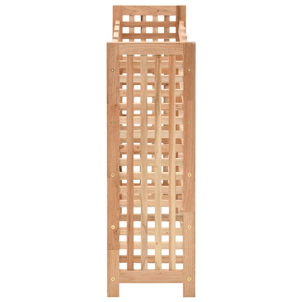 Casier à bouteilles pour 25 bouteilles Bois de noyer 63x25x73cm - XIOS