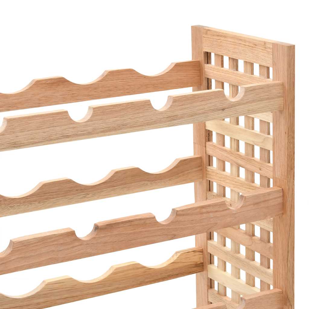 Casier à bouteilles pour 25 bouteilles Bois de noyer 63x25x73cm - XIOS