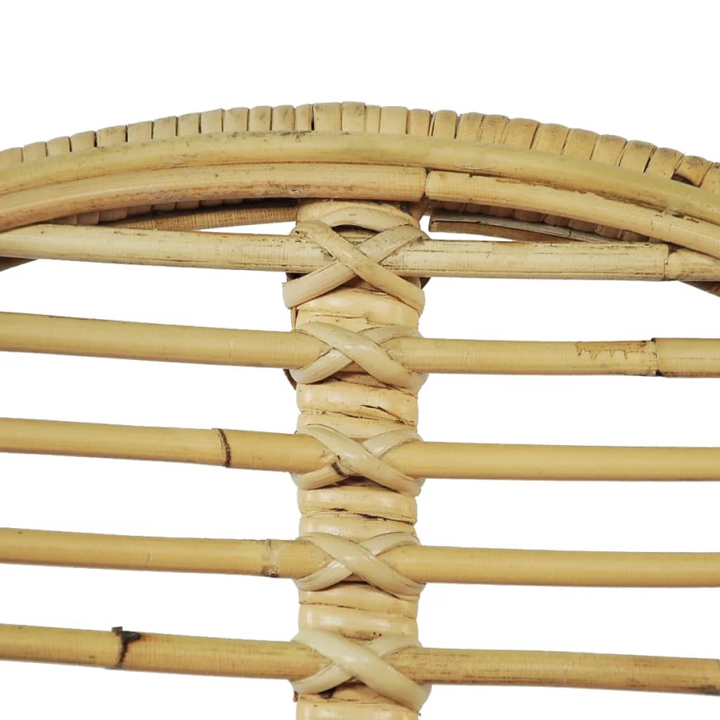 Chaises à manger lot de 6 rotin naturel - XIOS