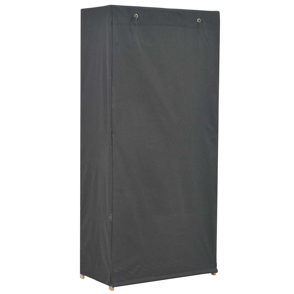 Garde-robe Gris 79 x 40 x 170 cm Tissu - XIOS