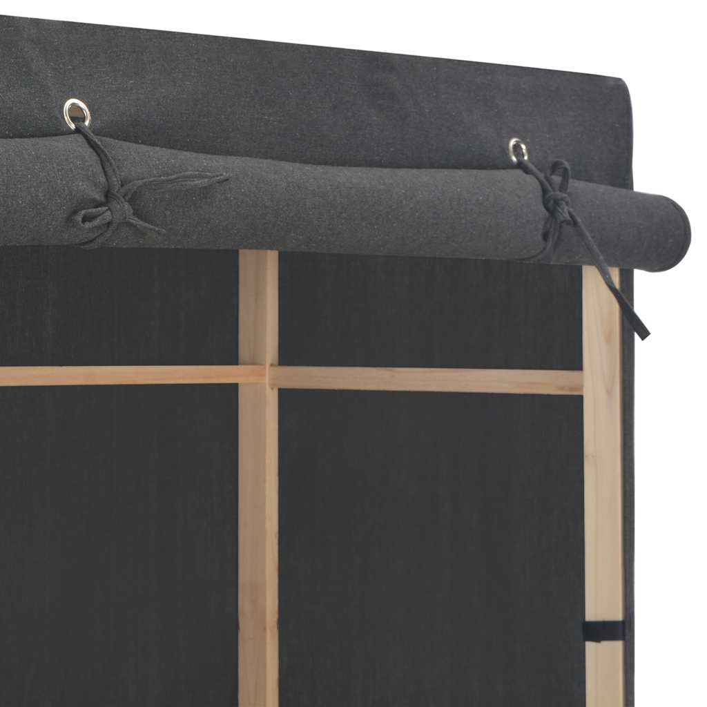 Garde-robe Gris 79 x 40 x 170 cm Tissu - XIOS