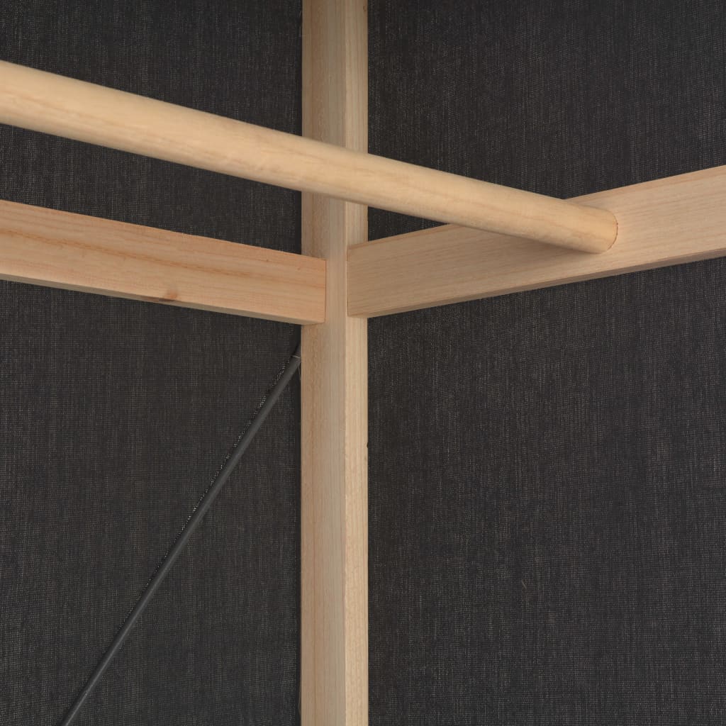 Garde-robe Gris 79 x 40 x 170 cm Tissu - XIOS