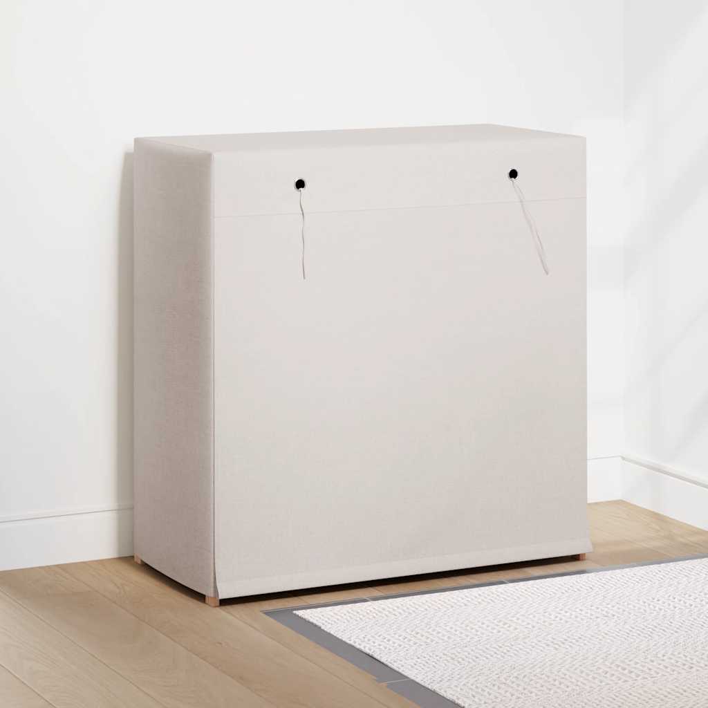 Armoire à chaussures avec housse Blanc 79x40x80 cm Tissu - XIOS