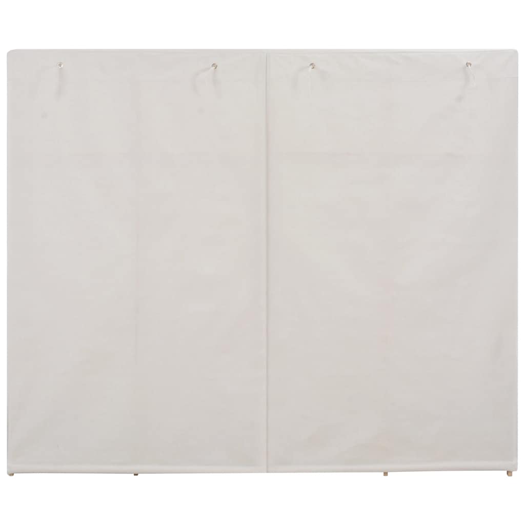 Garde-robe Blanc 200 x 40 x 170 cm Tissu - XIOS