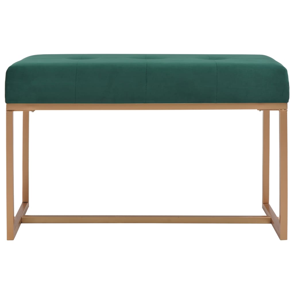 Banc 80 cm Vert Velours - XIOS