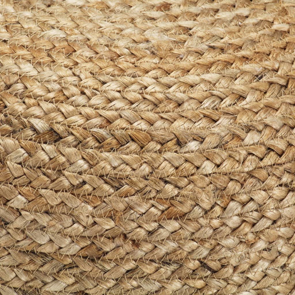 Pouf fait à la main 45 x 30 cm Jute - XIOS