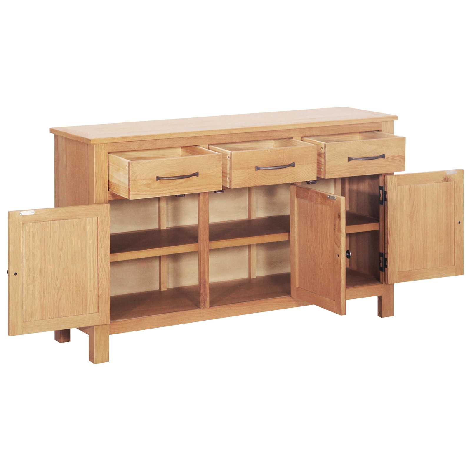 Buffet Marron 112 x 33.5 x 70 cm Chêne massif - XIOS