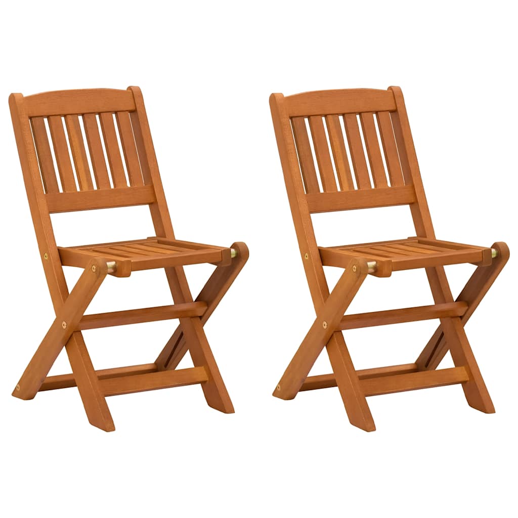 Ensemble de bistro 3 pcs pour enfants Bois d'eucalyptus solide - XIOS