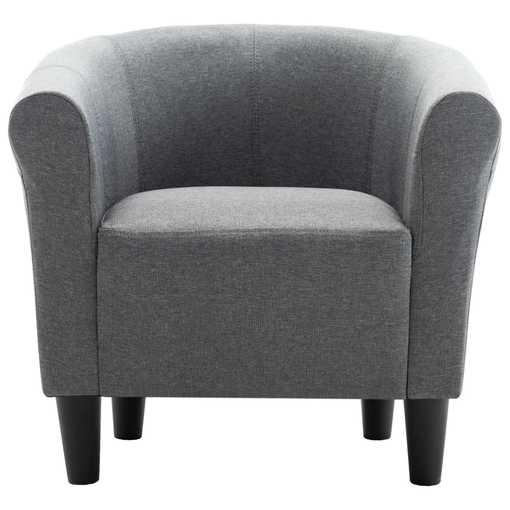 Fauteuil Gris foncé Tissu - XIOS