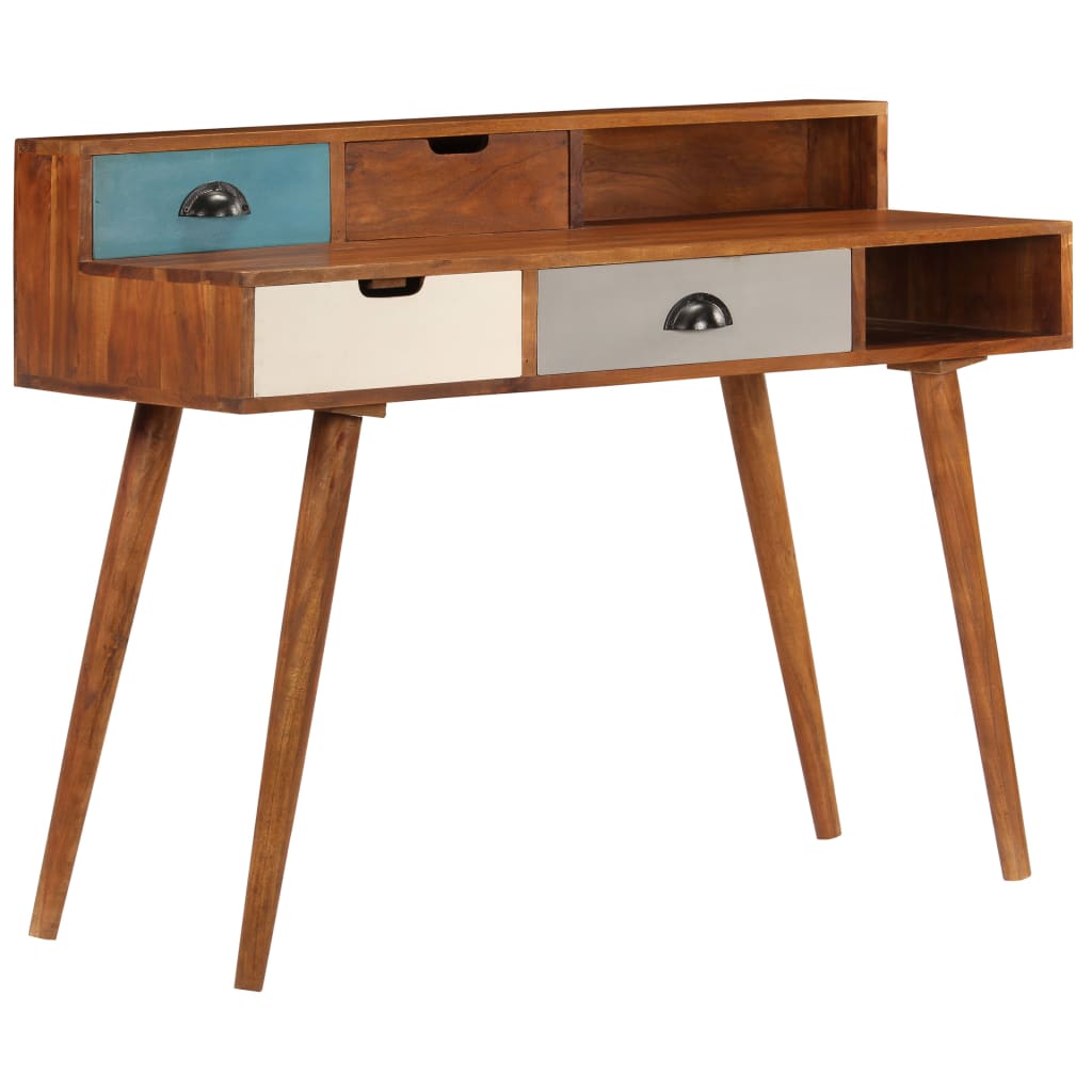 Bureau 110x50x90 cm Bois d'acacia solide - XIOS
