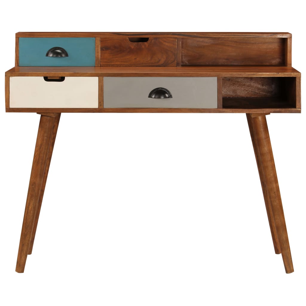 Bureau 110x50x90 cm Bois d'acacia solide - XIOS